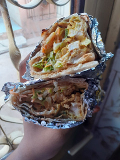 A picture of Homemade shawarma.