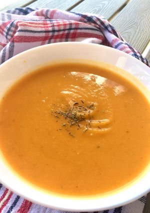 A picture of Butternut Squash Soup for Babies!.