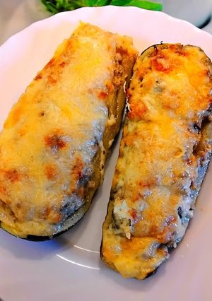 Töltött cukkini recept fotója