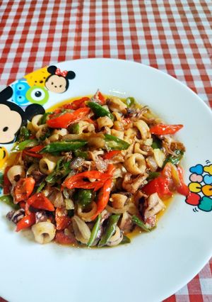 Foto resep Resep Cumi Cabe Ijo