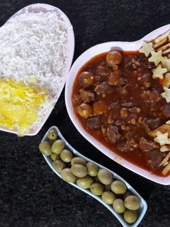 عکسی از دستور خورشت قیمه