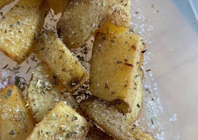 Langkah Mudah untuk Menyiapkan Potato Wedges Super Simple, Sempurna