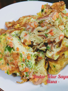 Foto resep Dadar Telur Sayur