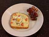 egg cheese toast