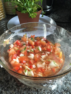 Una foto de Salsa criolla