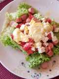 Ensalada con salchichas