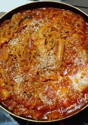Foto resep Rabokki
