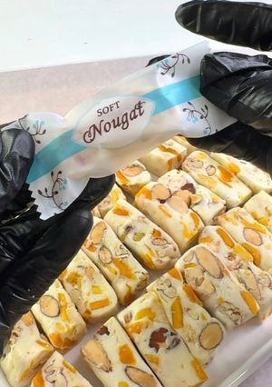 A picture of Homemade Nougat.