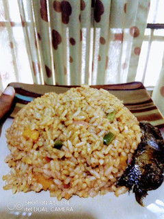 A picture of No Stock Jollof Rice.