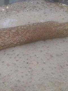 صورة لوصفة معصوبه بزيت السمسم والسكر