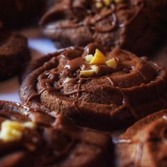 A picture of Chocolate cookies.
