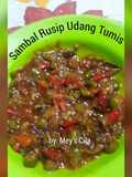 Sambal Rusip Udang Tumis
