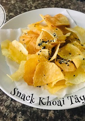 Hình của món Snack Khoai Tây cho bé.