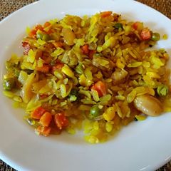 A picture of Kanda Poha.