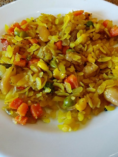 A picture of Kanda Poha.