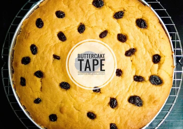 Bagaimana Menyiapkan ButterCake Tape Keju, Lezat