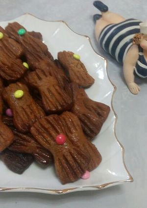 عکسی از دستور شیرینی پاپیونی سریع و فوری با مواد ساده😍😍