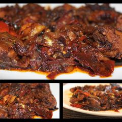 A picture of Quick Chicken masala dry.