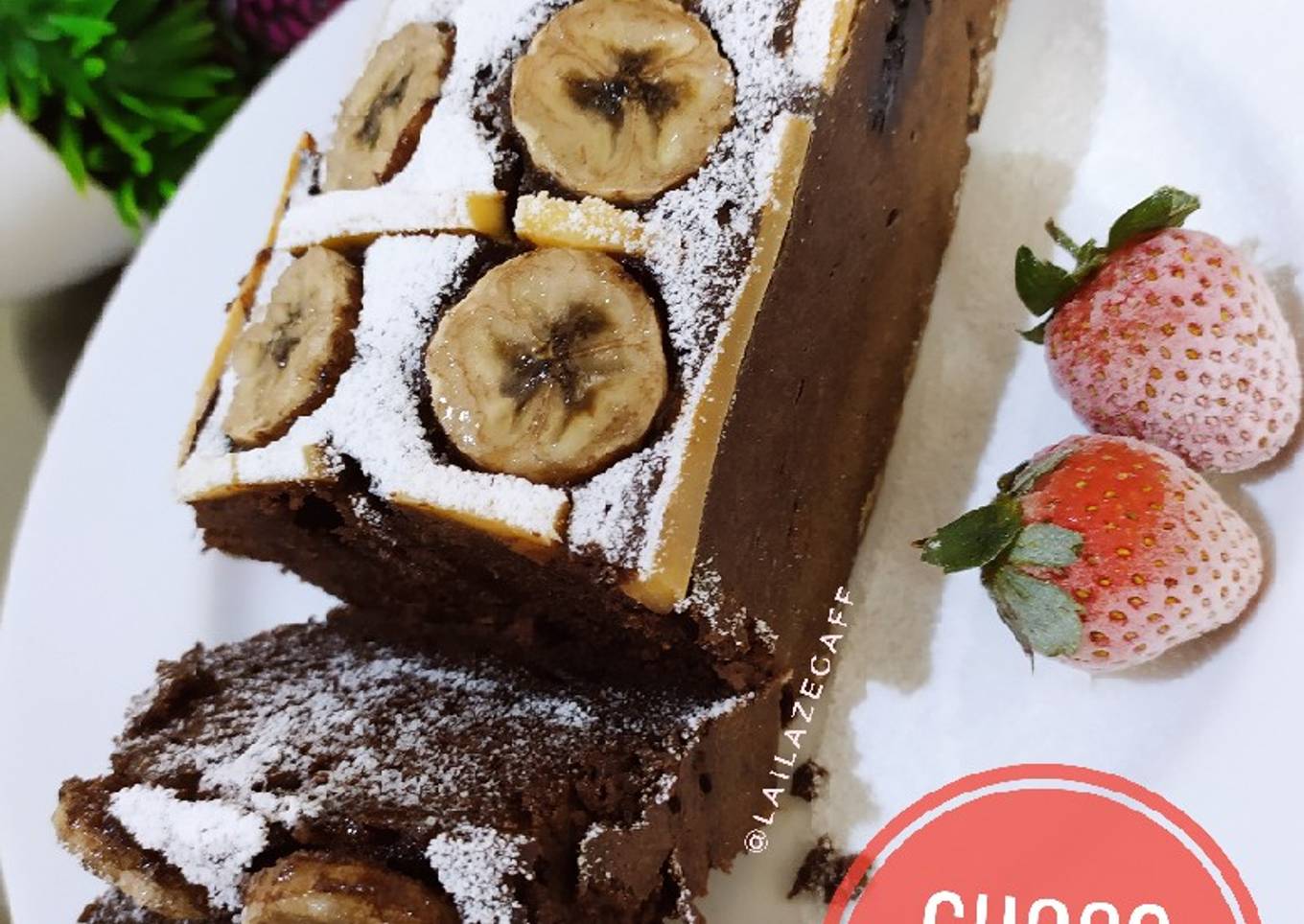 Choco Banana Cake (Teflon)