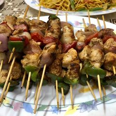 Shashlik sticks A picture of Shashlik sticks.
