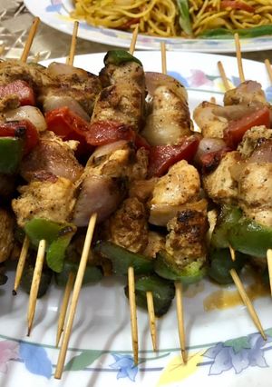 A picture of Shashlik sticks.