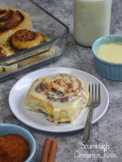 Foto resep Sourdough cinnamon roll