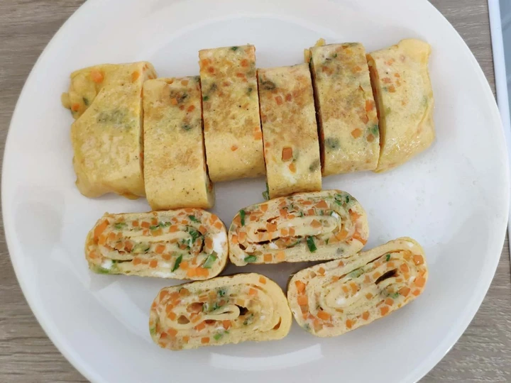 Langkah Mudah untuk Membuat Resep Simple Korean egg roll yang Uenak Anti Ribet, Bisa Manjain Lidah