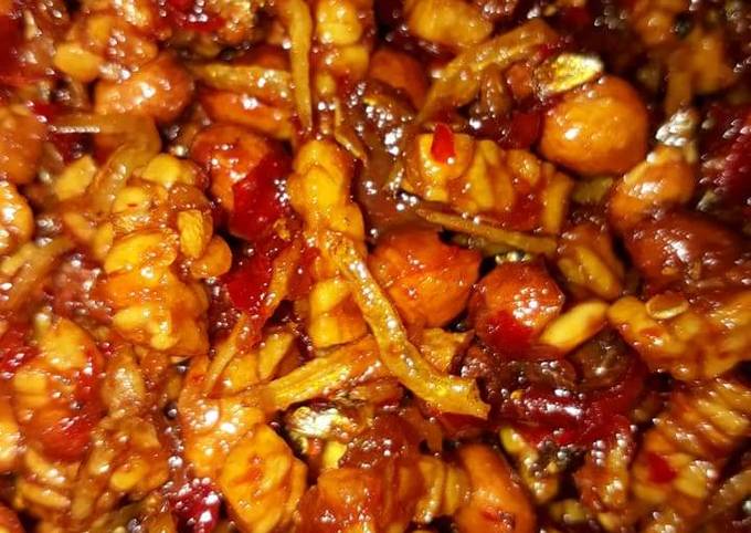 Resep Balado Tempe Teri Kacang Mantapp Oleh Nenkthewy Cie Capricornz