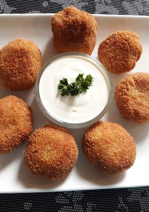 Karfiol labda recept fotója
