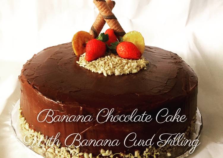 Banana Chocolate Cake