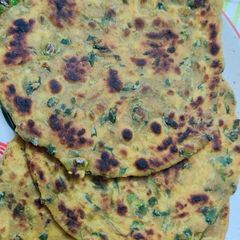 Methi Paratha A picture of Methi Paratha.