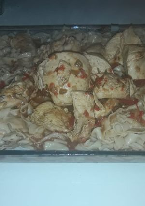 Una foto de Pasta (fideos caseros)