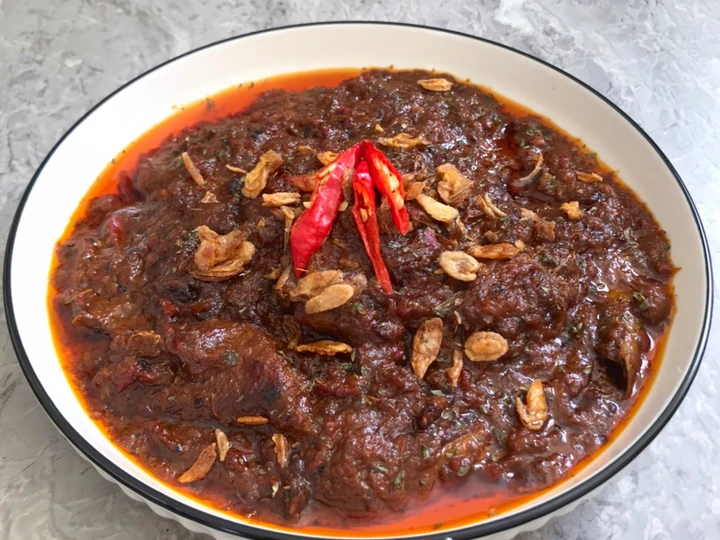 Cara Gampang Membikin Resep Rendang Sapi Tenderloin yang Enak Banget Anti Ribet, Lezat Sekali