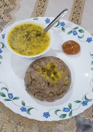 A picture of Palak ki kadhi.