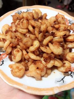 Hình của món Cách rang tôm sắt bóc nõn.