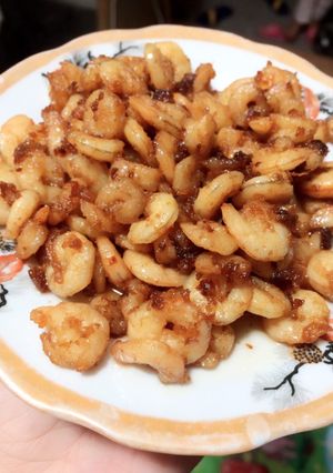 Hình của món Cách rang tôm sắt bóc nõn.