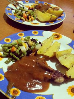Foto resep Tenderloin Steak... empukpukpuk dagingnya 🍴👍