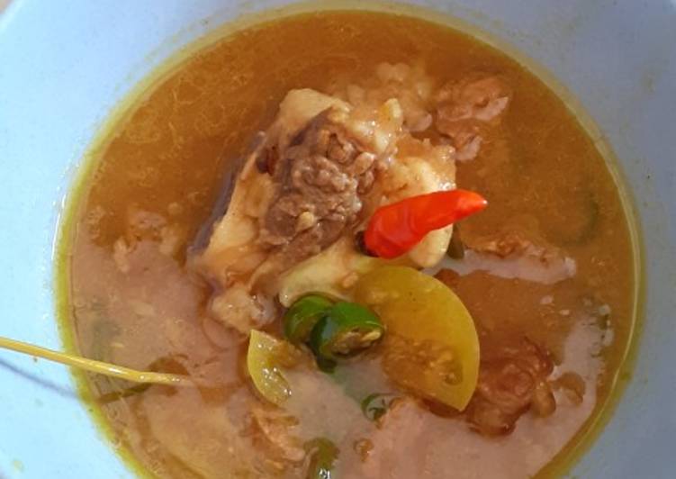Resep Iga sapi kuah asam yang Harus Anda Coba