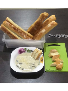 Foto resep Parmesan Bread - Roti Myway No Egg No Butter No Sugar