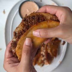 A picture of Beef Tacos.