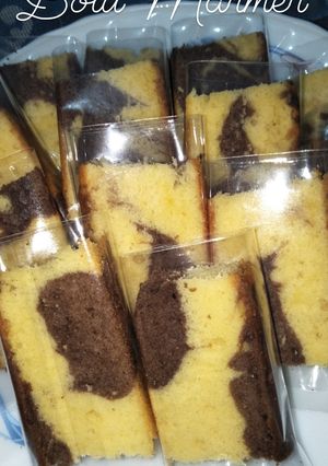 Foto resep 64. Bolu Marmer