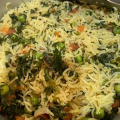 A picture of Methi Matar Pulao.