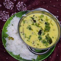 Pigeon peas Kadhi A picture of Pigeon peas Kadhi.