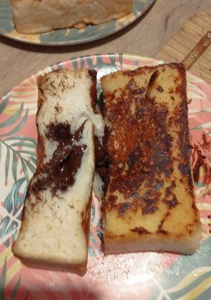 Une photo de Pain perdu au chocolat