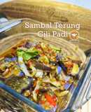 Sambal Terung Cili Padi