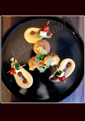 A picture of Cheese Makhani balls.