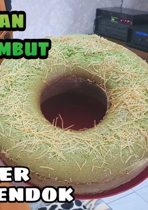 Foto resep Bolu pandan (wangi) tanpa mixer, takaran sendok