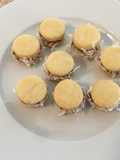 Mini alfajores con aceite de oliva