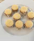 Mini alfajores con aceite de oliva