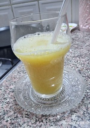 Une photo de Boisson revitalisant à l'orange 🍊 et concombre 🥒